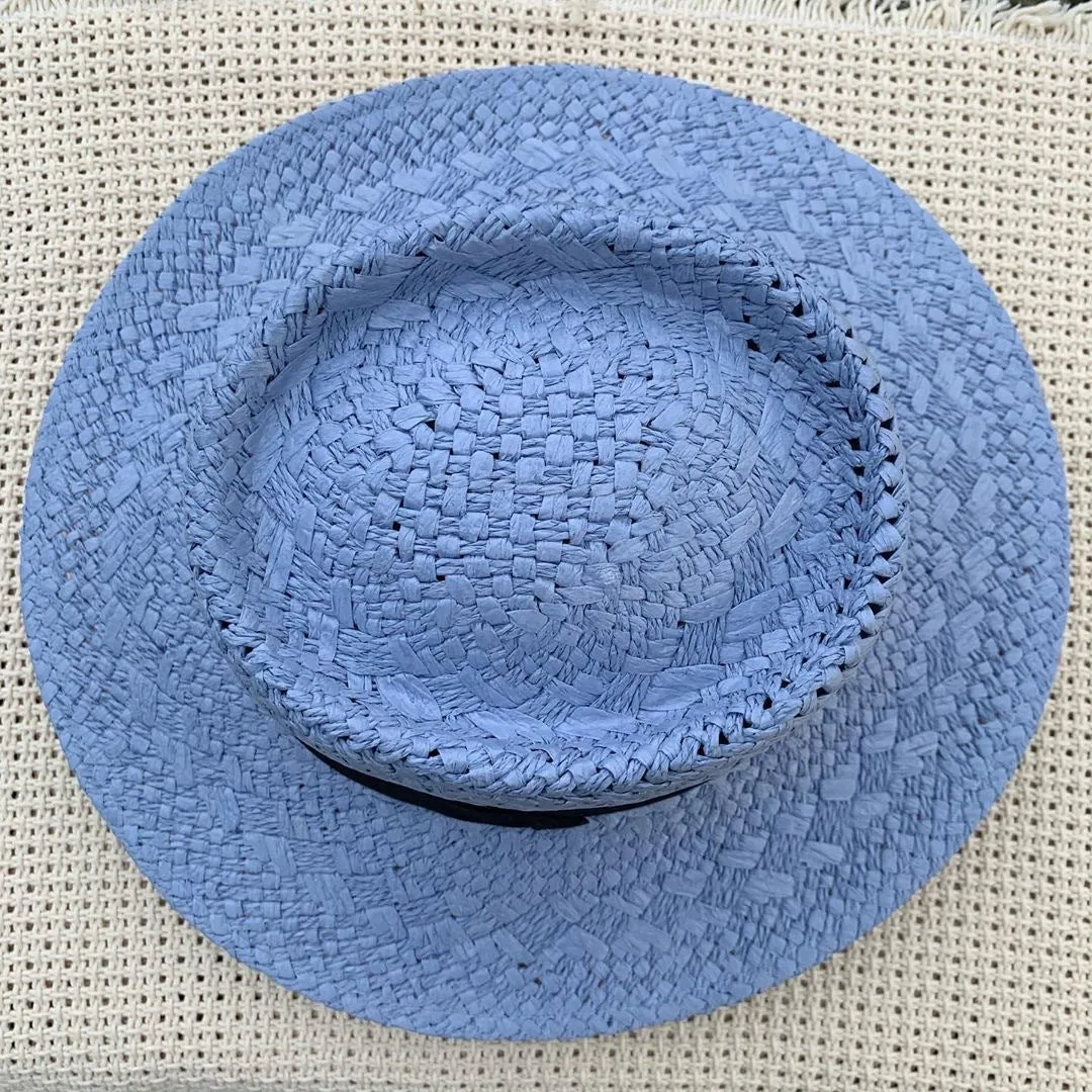 Vented Straw Panama Hat