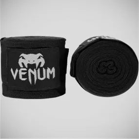 Venum 2.5m Kontact Boxing Hand Wraps Black