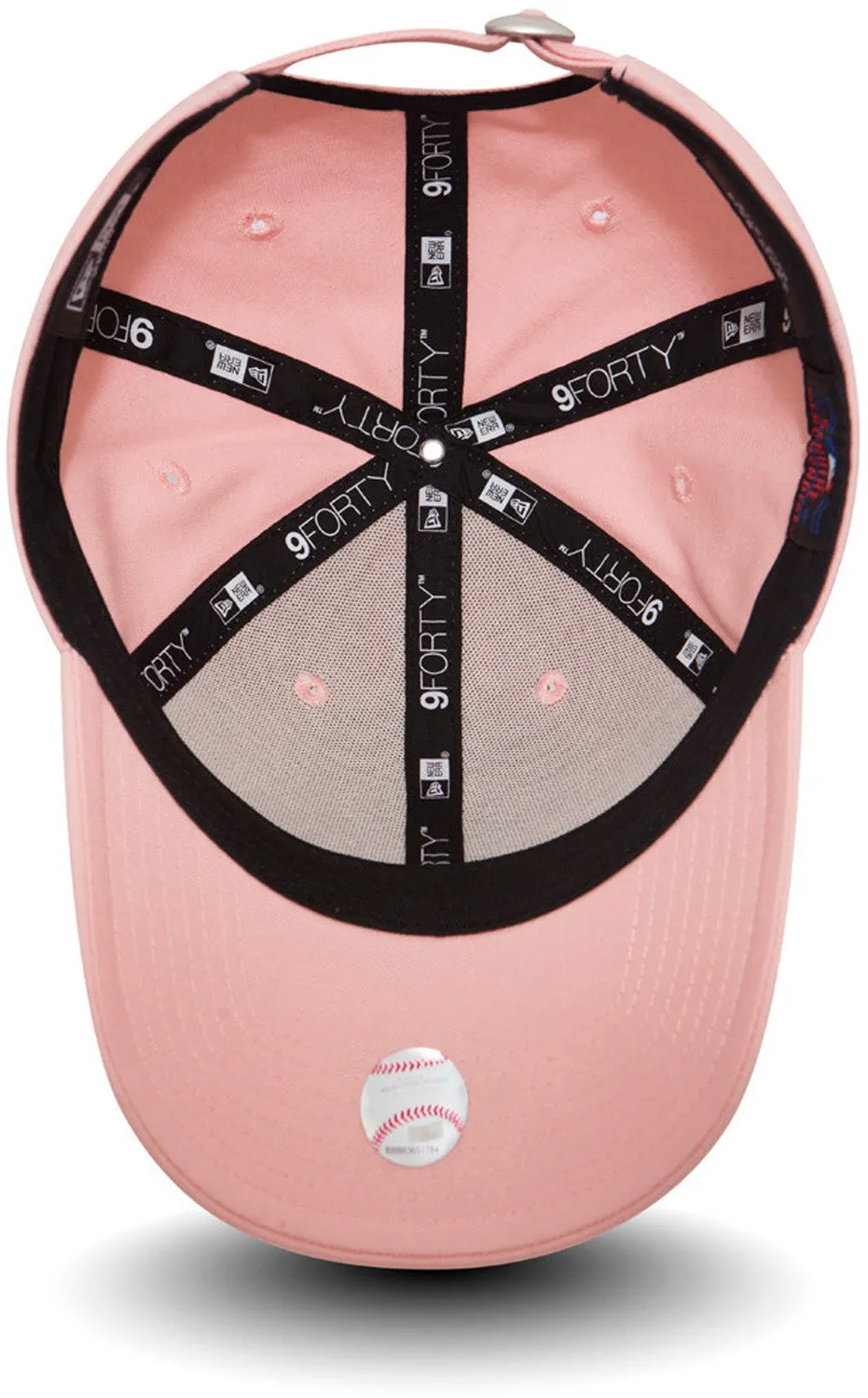 Womens New York Yankees New Era 9Forty Essential Pastel Pink Baseball Cap