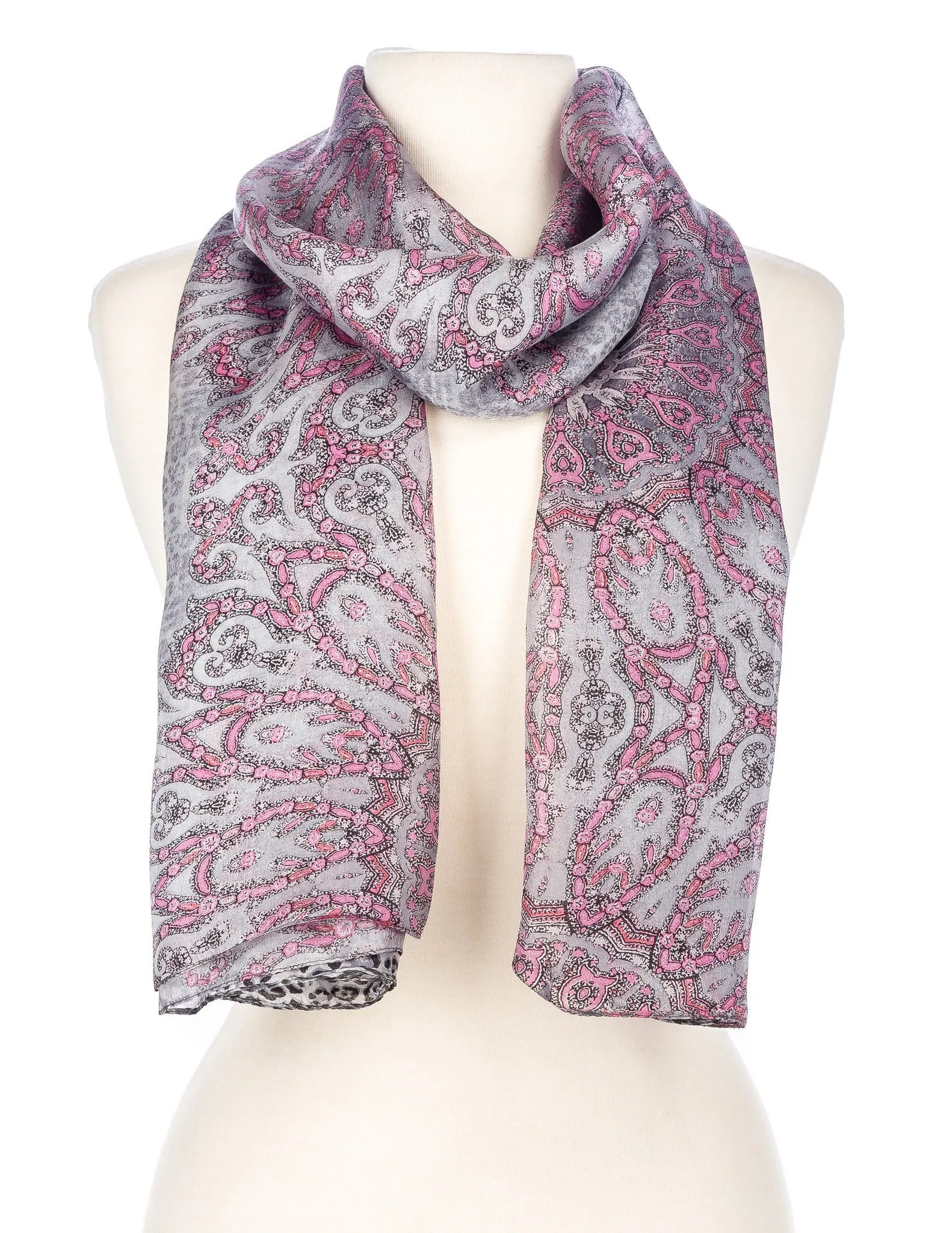 Women's Premium 100% Silk Scarf