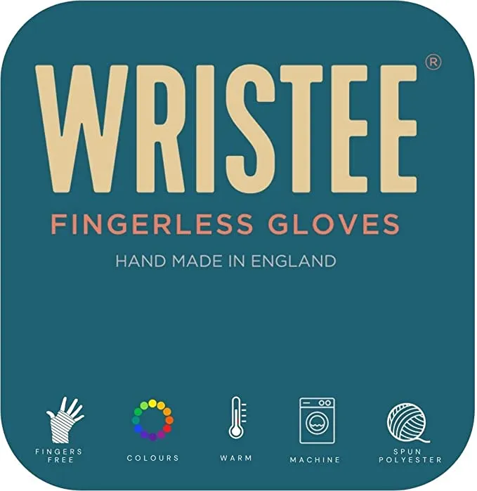 Wristees® Fingerless Gloves - Orange