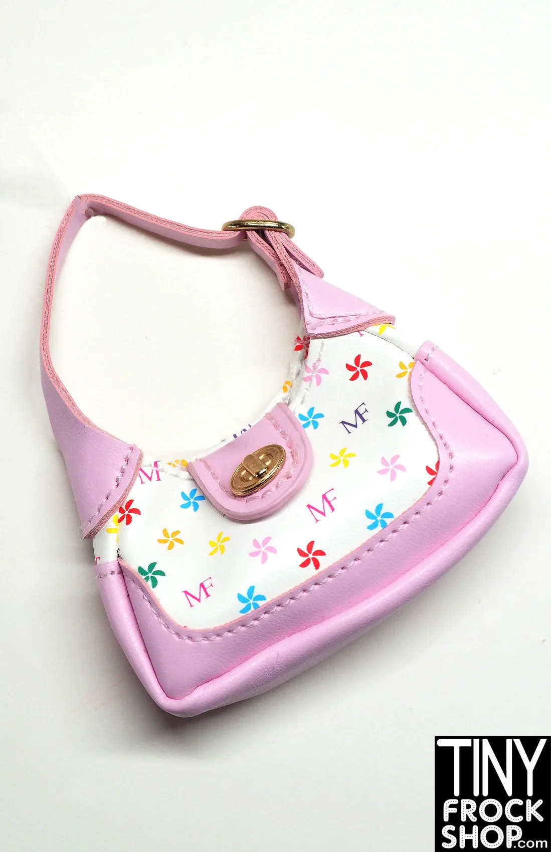 Zuru Mini Brands Fashion Pink White Color Print Bag Series 1